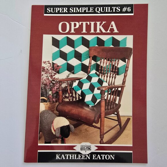 Super Simple Quilts #6 Optika By Kathleen Eaton Contemporary Quilting Softcover - Picture 6 of 16
